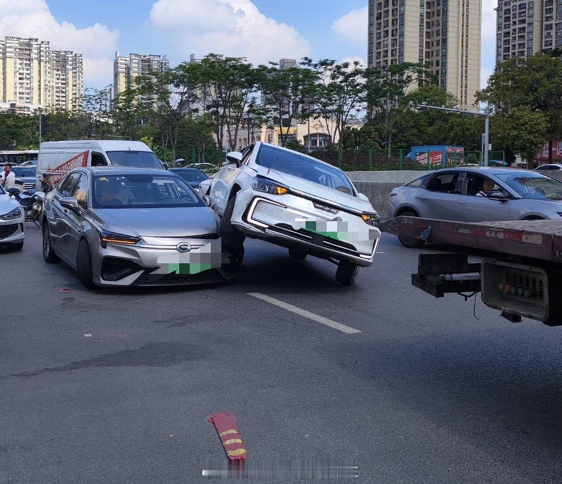我说今天怎么格外的堵，原来是有卧龙凤雏搁这拦路呢