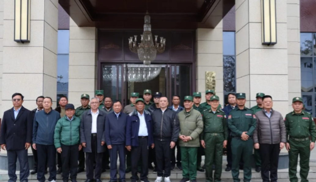 果敢同盟军没有在年前拜访佤邦军队的高层，而是换了勐拉同盟军来拜访，也是一种情谊。