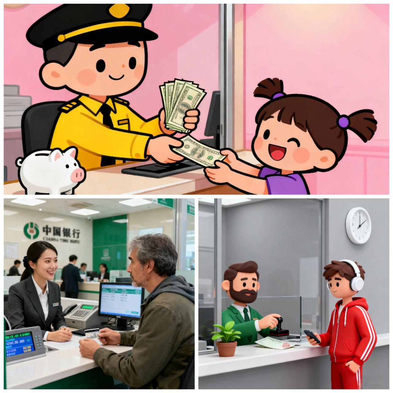 银行取款需“自证清白”。合不合理？银行说:不合理。我们银行就是一个存钱、