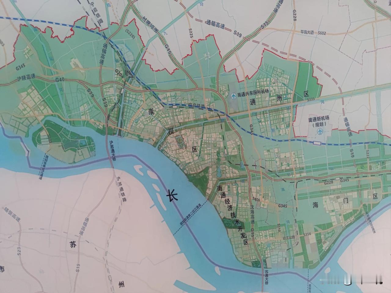 南通是名副其实的滨江城市