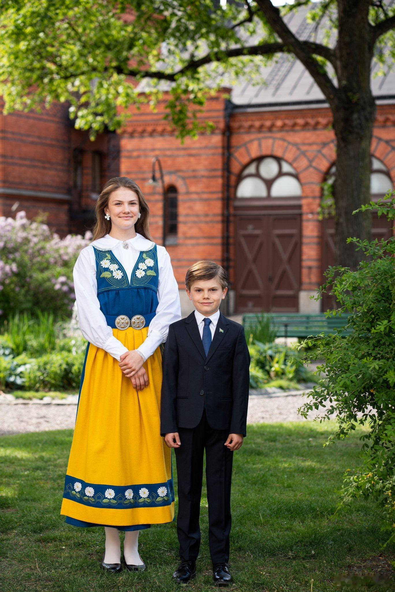 瑞典王室🇸🇪6月6日，瑞典王国的国庆节，王室公布埃斯特拉公主和奥斯卡王子的