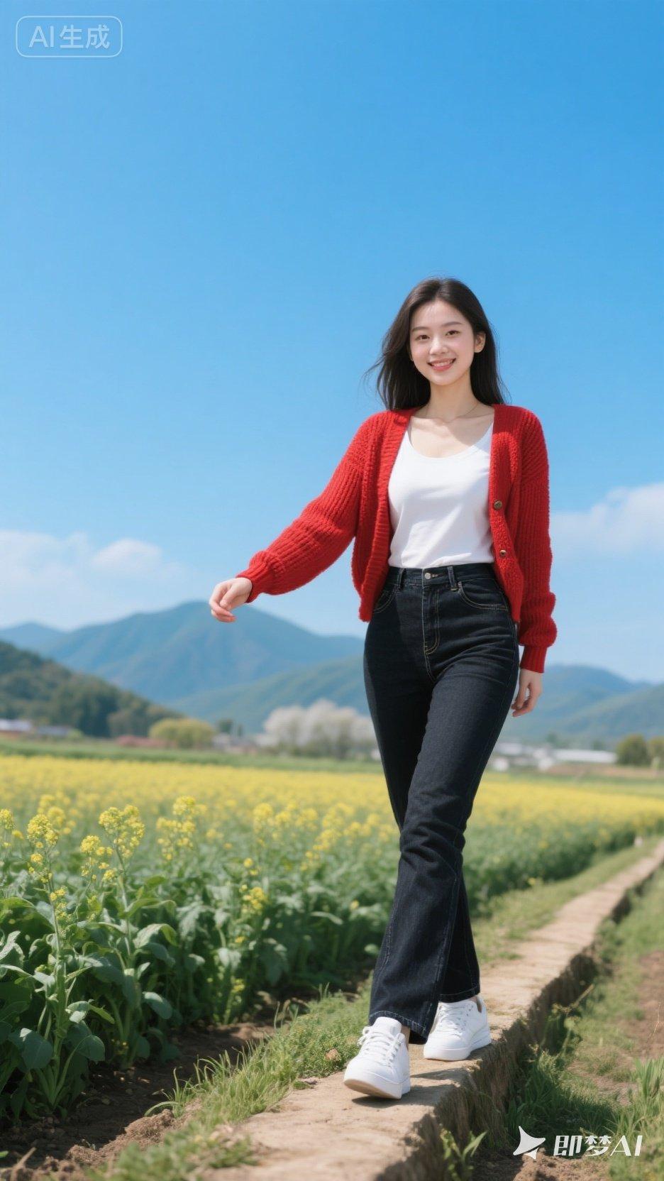 在田野间漫步，感受大自然的美好！🌾🌼🍃