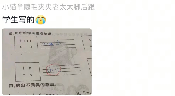 给我笑死了