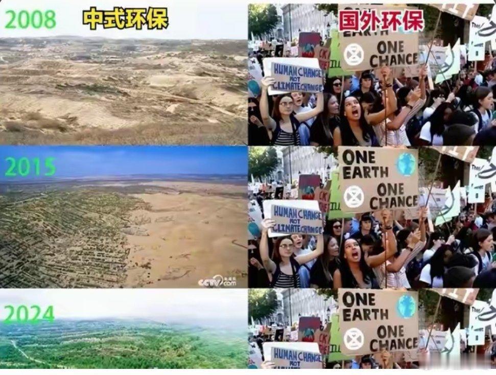 不说别的，环保这一块中国是真干外国是真喊​​​