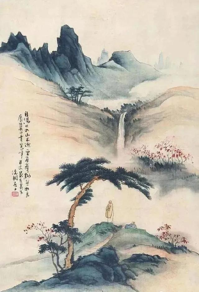 汪采白的山水画, 气韵清雅