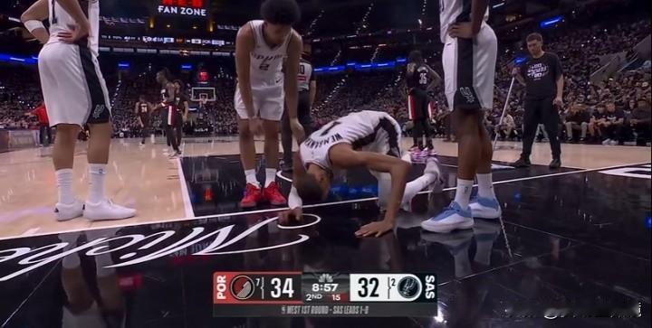 有氧训练+无恶化！文班亚马冲刺G3，随队出征波特兰有望！马刺球迷悬着的心，终