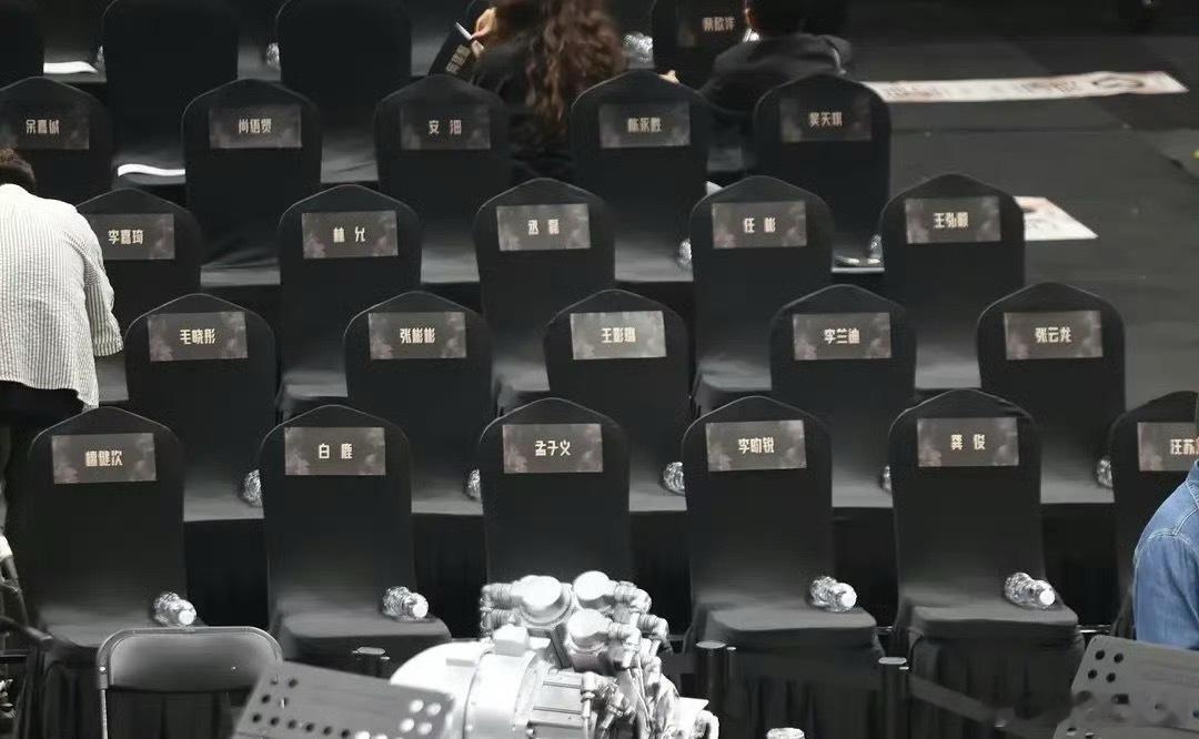 星光大赏座位图来了，赵露思C位！第一排：张凌赫、陈都灵、丁禹兮、鞠婧祎、宋祖儿