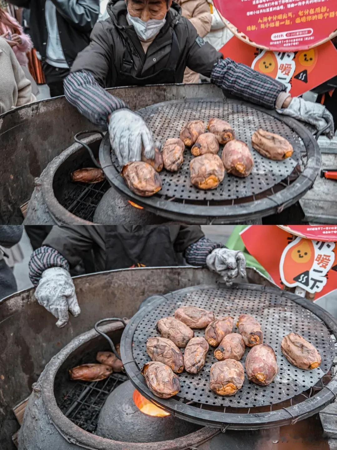 街头烤红薯翻车！预制半成品加热就卖，女子吐槽：这钱也太好赚了吧？谁懂啊！寒