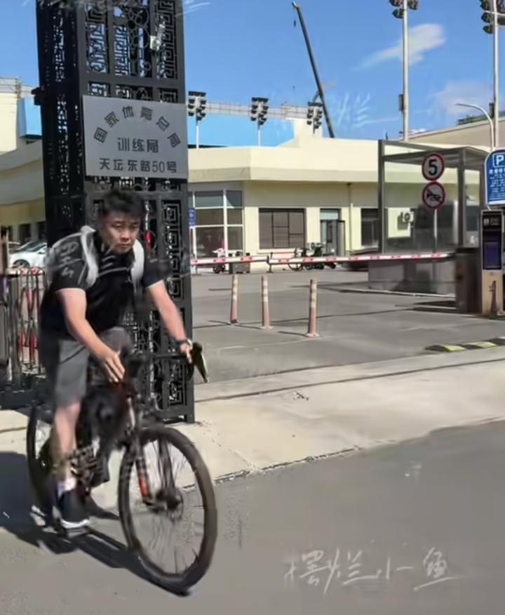 王皓能放心骑山地自行车出门原因很简单，不是怕被人恶意举报，也不是刻意避嫌做样