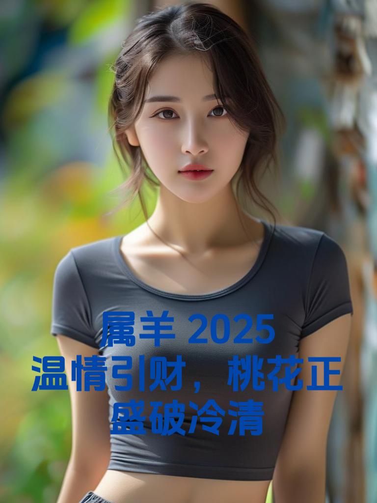 属羊2025：温情引财，桃花正盛破冷清
