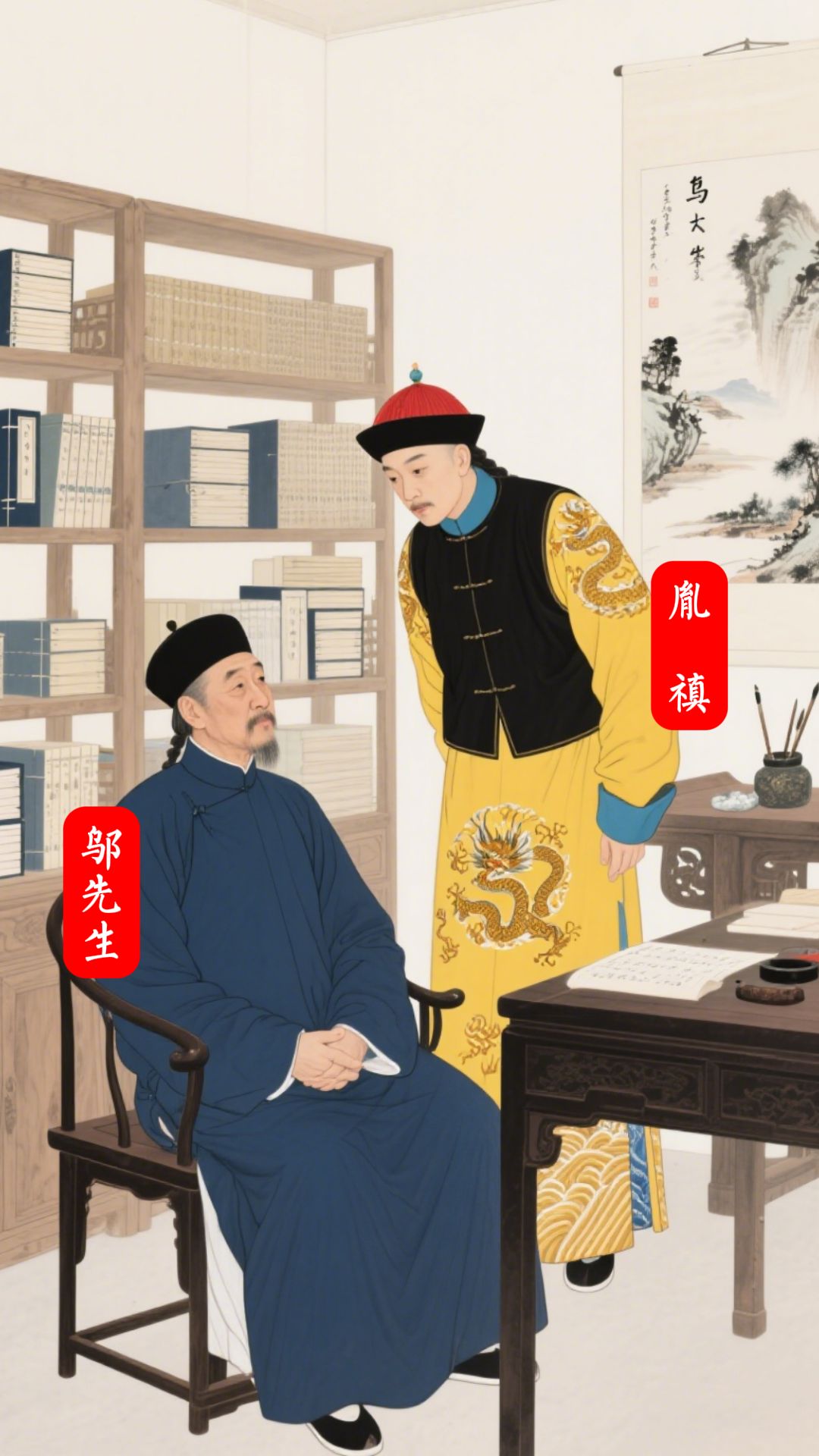 邬思道的半隐，保存了自己的性命