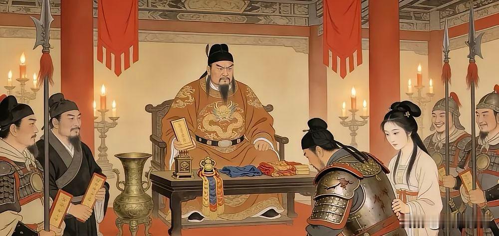 李自成攻破京城大赏功臣，悍将罗虎竟放着高官厚禄不要，唯独选了前朝一位疯癫的妃子，