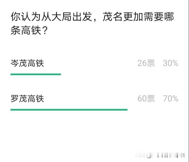 对于茂名而言，当下最为关键的是要解决信宜和高州的高铁问题。目前，茂名有两条高铁正