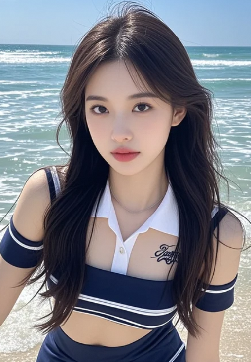 美女一个回眸，眼神里全是未写完的故事感！