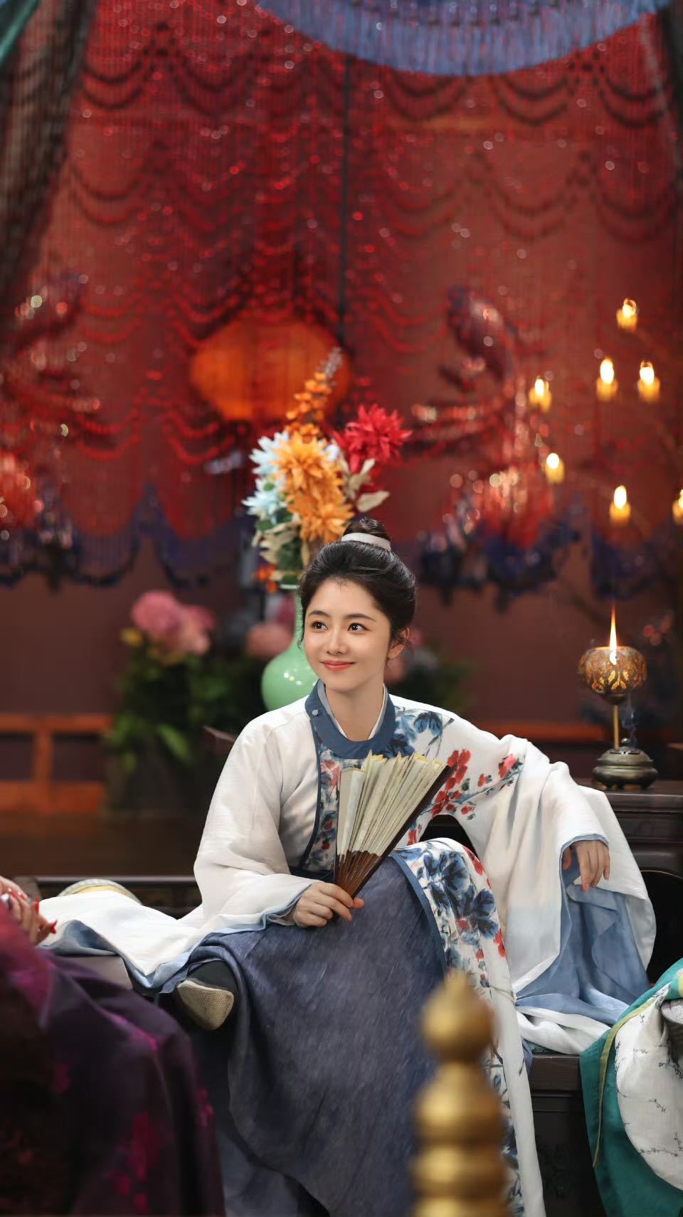 谭松韵谭松韵见面会cue韩国粉丝谁羡慕了！韩国粉丝被谭松韵韩语问候还追问历程，