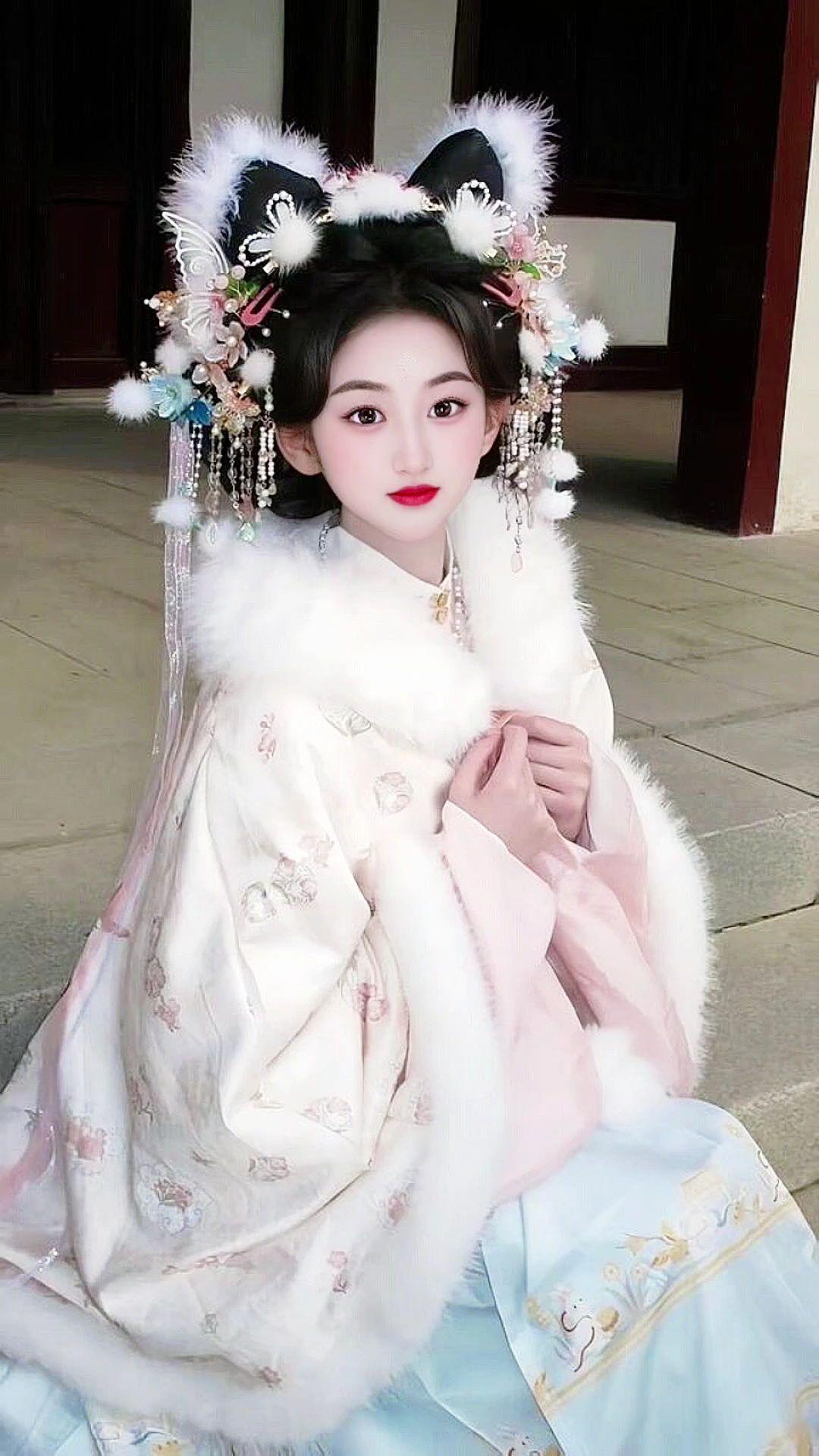 古风清纯甜美可爱甜妹古装