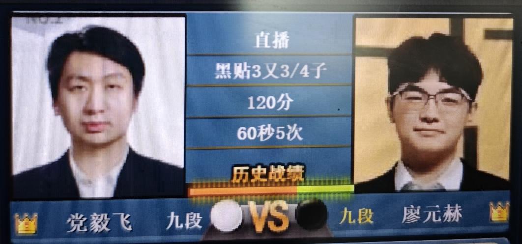 “嵊州杯”中国围棋王中王争霸赛（失败组）比赛党毅飞～廖元