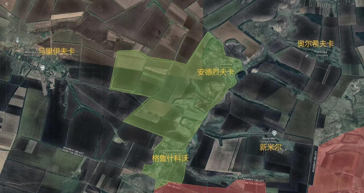 博罗瓦方向，俄军占领了格鲁什科沃和安德烈夫卡，和红军城以北一样打出了一个明显的突