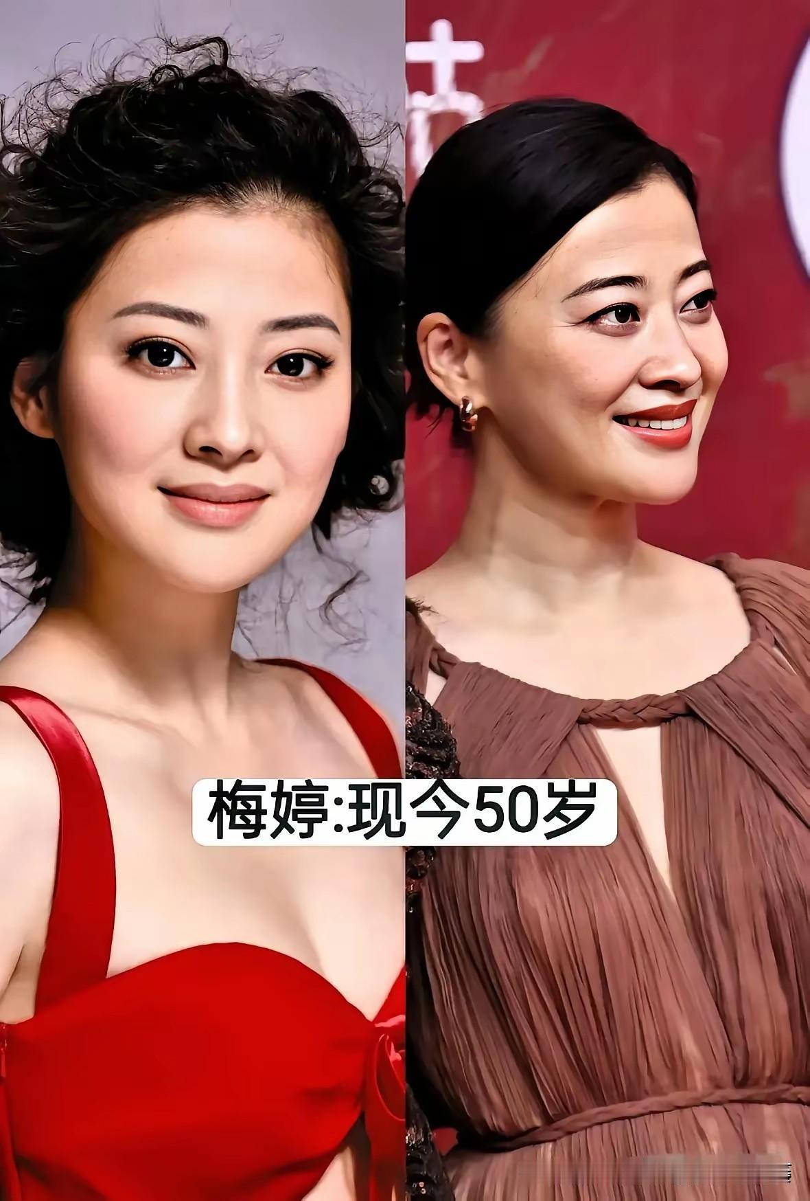 她们曾经活跃在荧幕之上，塑造无数经典角色，是几代观众心中难以替代的女神。梅婷