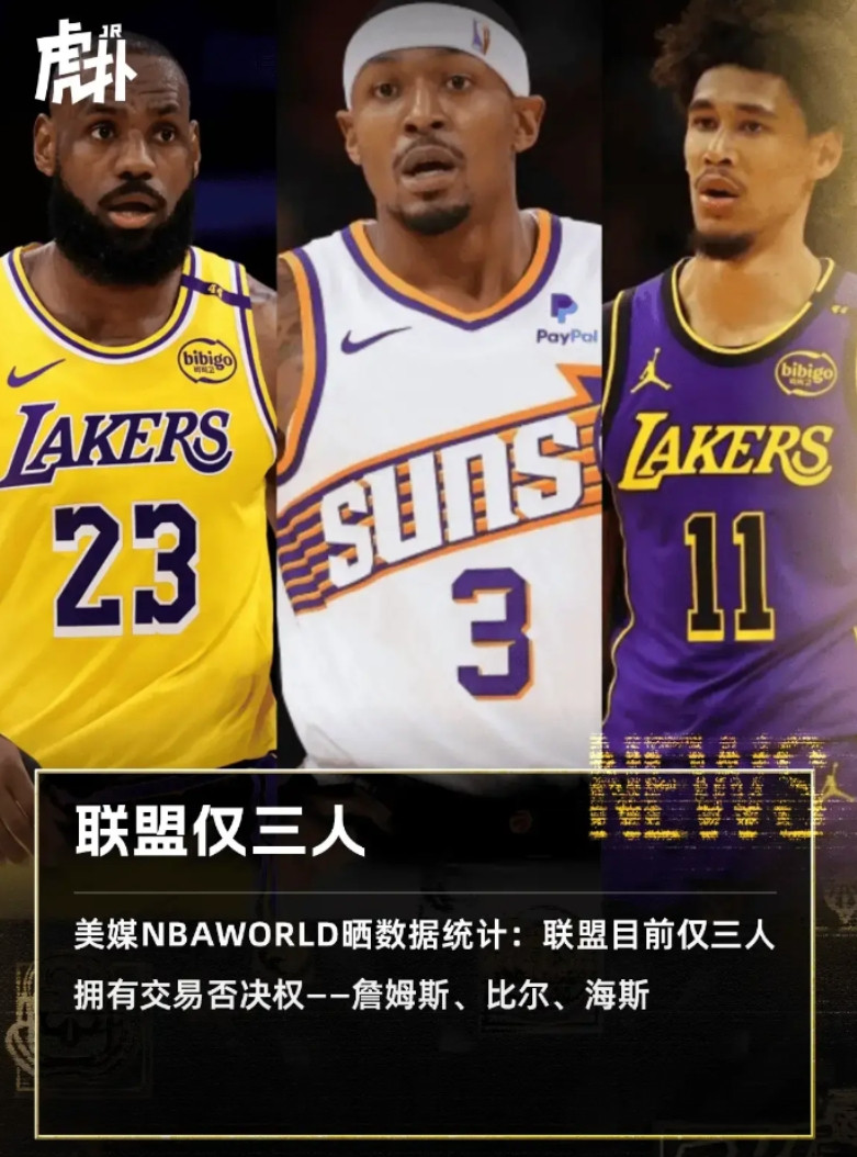 詹姆斯的合同只有到期，从未被交易过！为什么会这样子呢？因为，詹姆斯精明啊！有