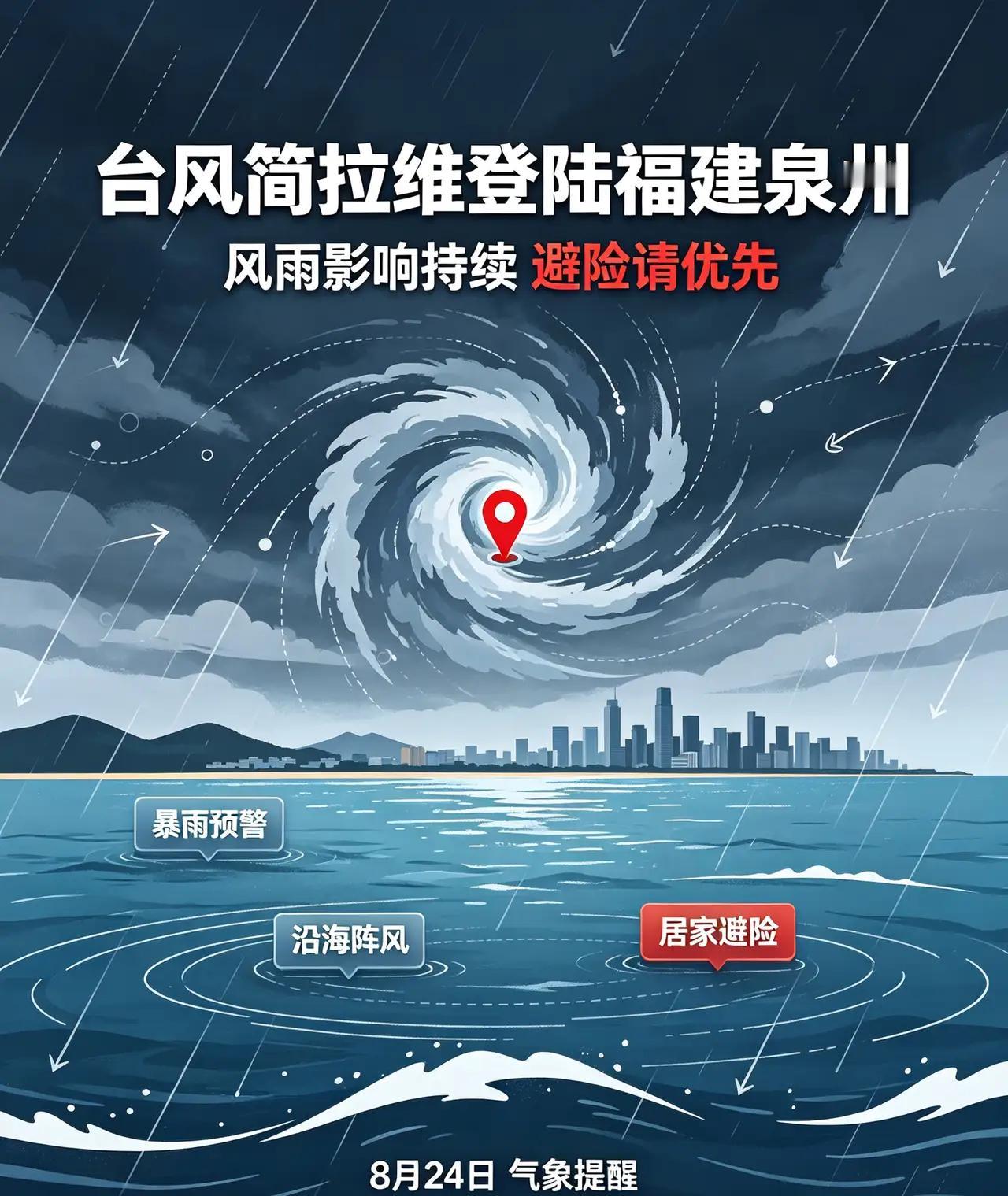 泉州暴雨预警升至Ⅱ级！风雨叠加来袭，这些风险务必重点防范泉州市气象台刚刚将