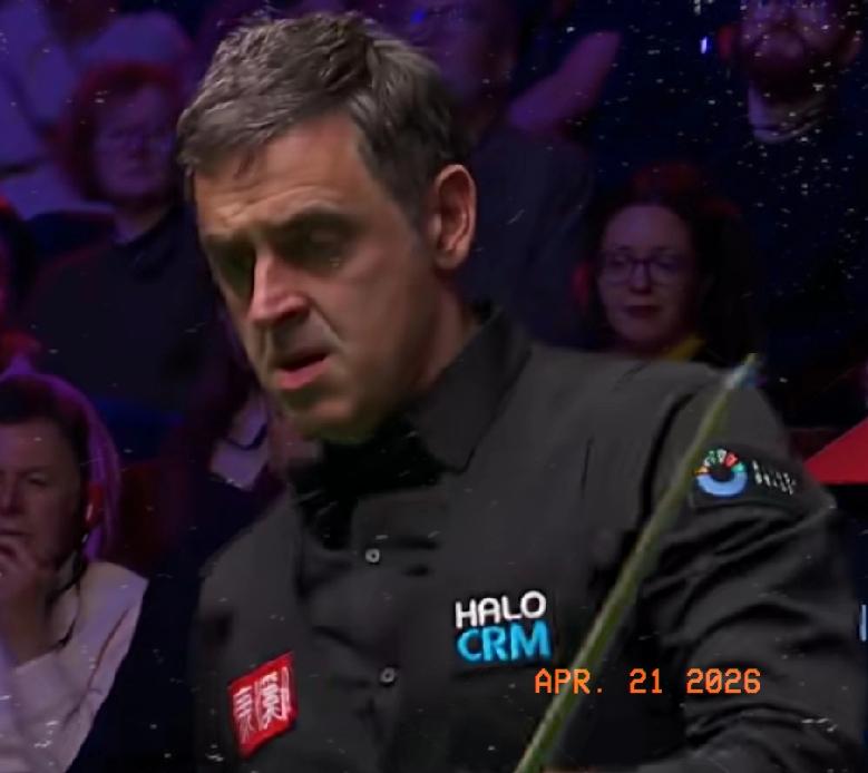 休息归来，国强终于等到了火箭奥沙利文的失误，上手进攻了，可惜自已的3次进攻失误，