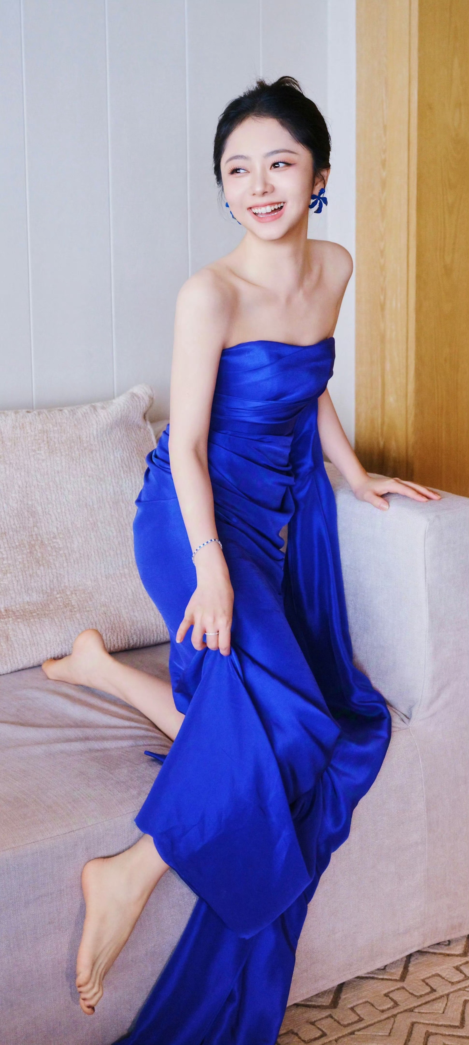 谭松韵x蓝色妖姬