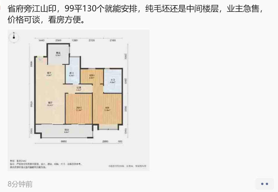假如是省府或者附近上班的，这个房子就是真合适，性价比真高。不知道之前那么多人追