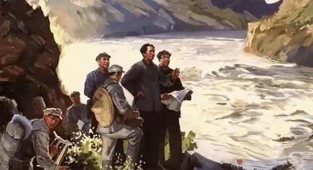 四渡赤水简单来说，就是40万国军把3万人的红军包围在了一条河附近，结果来来回回跑