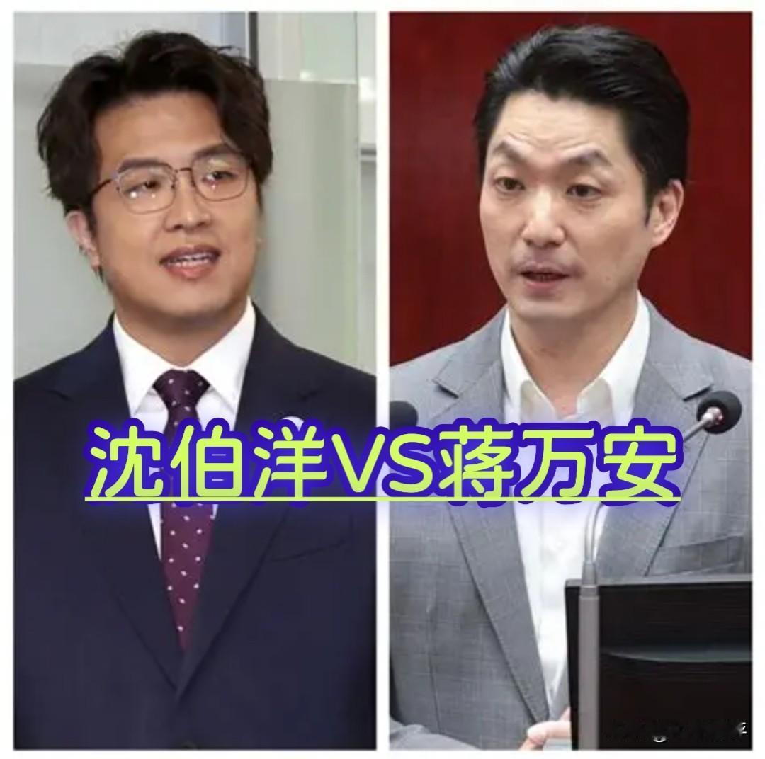 看了很多网友评论，竟然支持沈伯洋的多过支持蒋万安的，蒋万安混得也太差了，大家当然