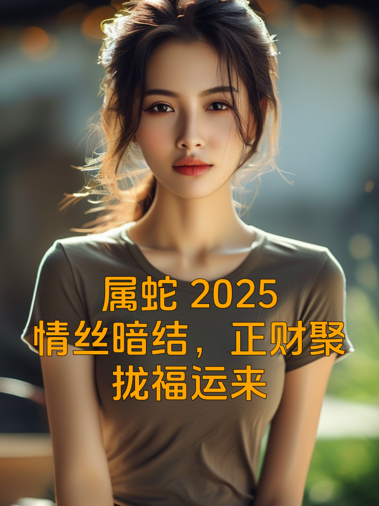属蛇2025：情丝暗结，正财聚拢福运来