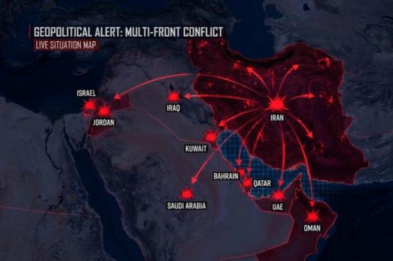 3月18日，美以正式攻击了天然气，伊朗掀桌子，特朗普坑了全世界 据悉，美军一