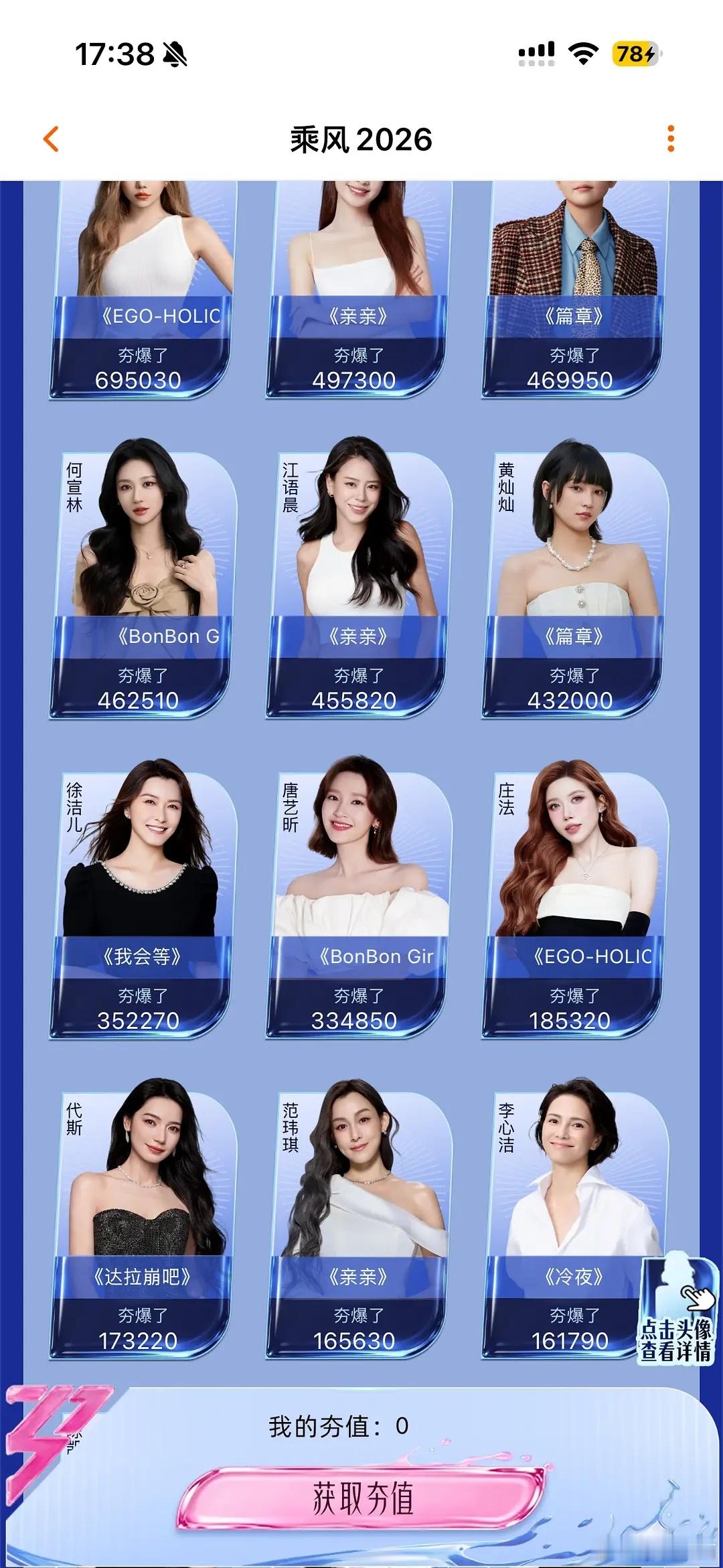唐艺昕排名怎么退了啊