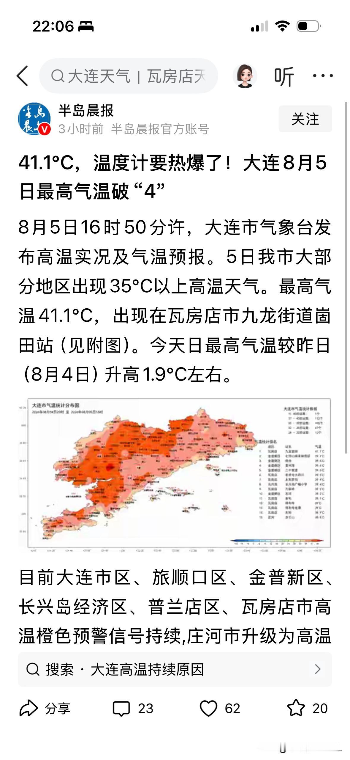 我和烤肉之间就差一撮孜然。今天大连是真热。住在大连20多年，只有2018年