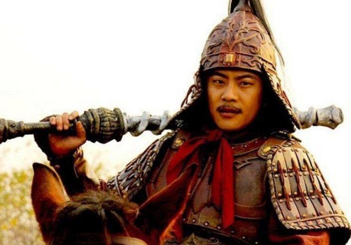 626年，杀气腾腾的尉迟敬德身穿铠甲，手持武器来到李渊的身旁，李渊极为震怒：“你