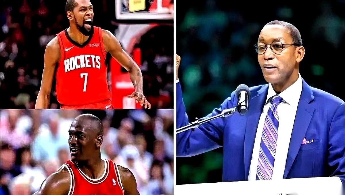 活塞名宿，“微笑刺客”托马斯，又扔了个炸弹。他对着镜头，身子微微前倾，一字一句