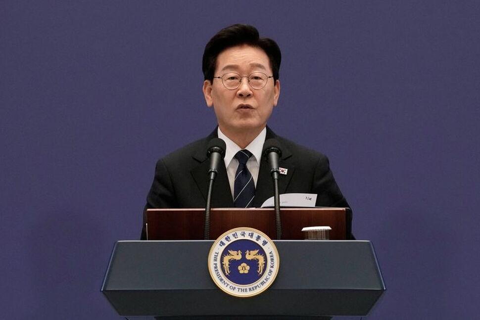 在青瓦台举行的100分钟记者会上，李在明终于说出了一句清醒的话。9月18日，韩