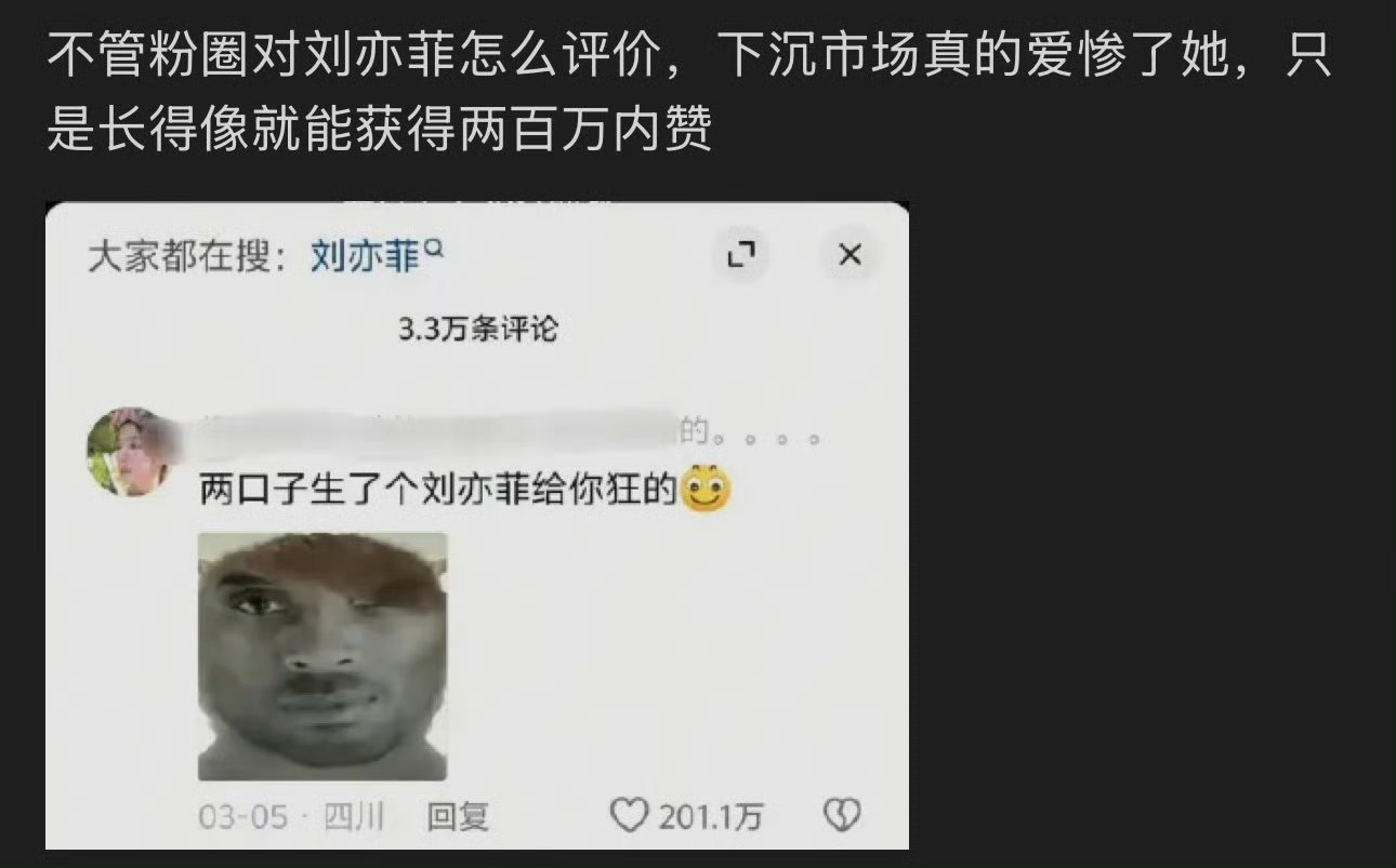 不仅仅是下沉市场喜欢刘亦菲，上浮市场也喜欢，2024年LV秀，来观秀的都在拍刘亦