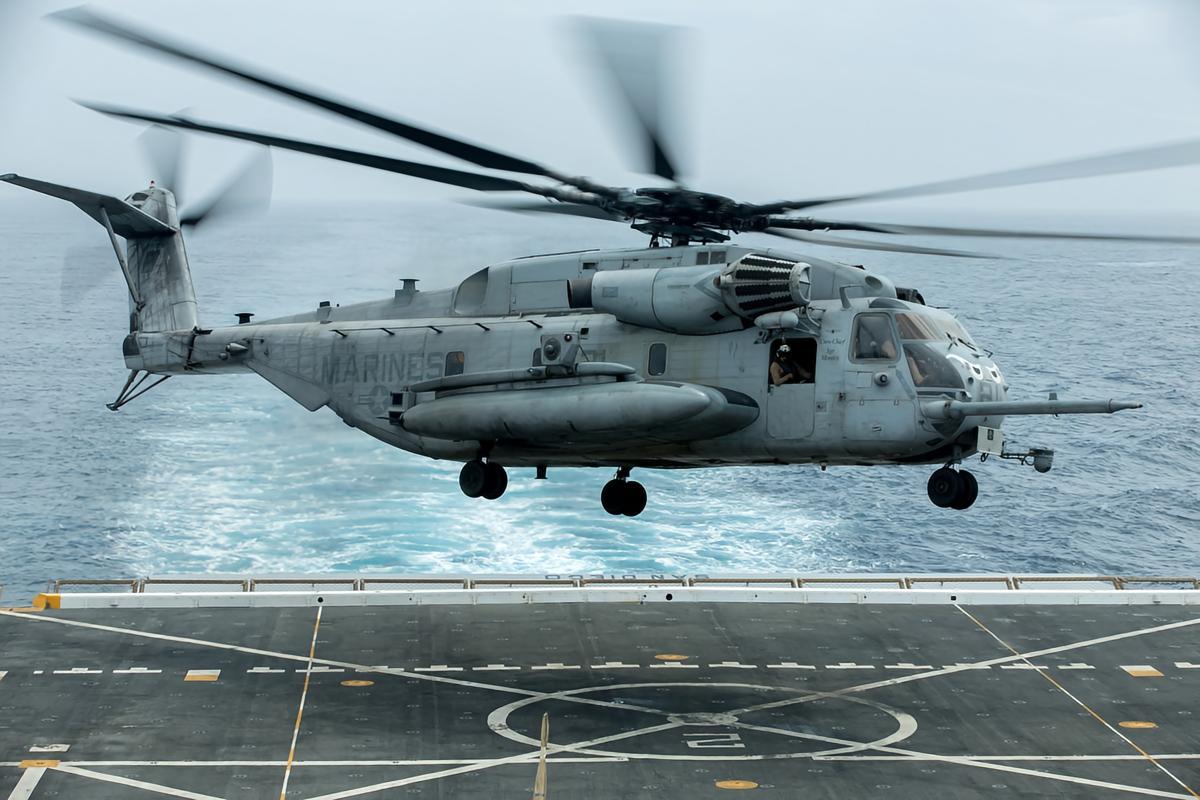 每天认识一件兵器CH-53E“超级种马”直升机CH-53E“超级种马”（Sup