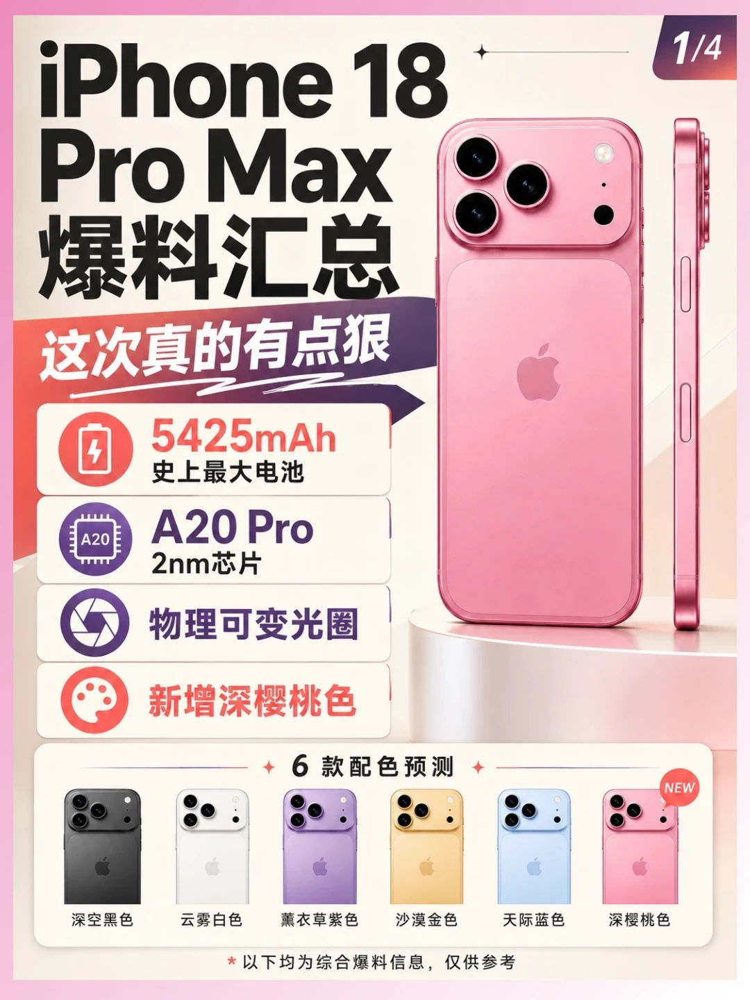 iPhone18ProMax 直接封神✨续航终于逆袭