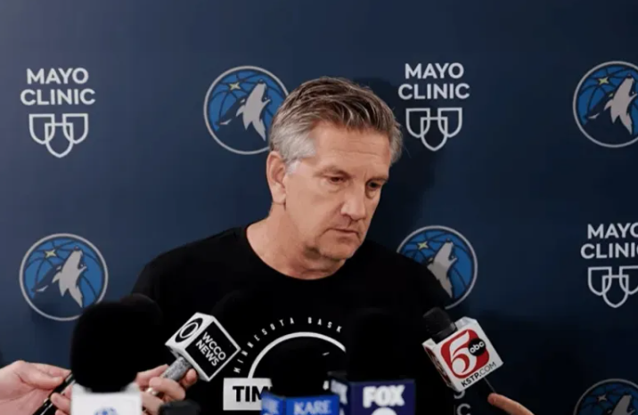 NBA季后赛，森林狼主帅芬奇接受了采访，谈到被淘汰出局。芬奇感慨道：“只是感觉