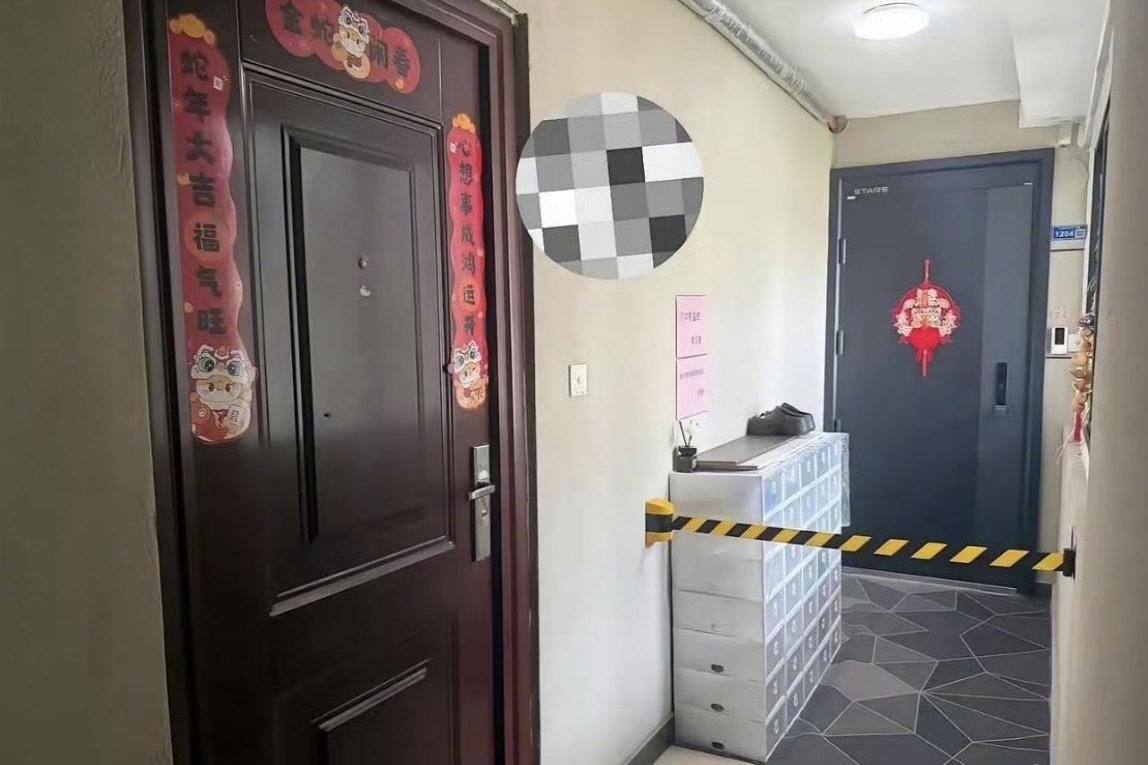 邻居家居然拉起来警戒线，这是要闹哪样，怎么样反击一下最合理。