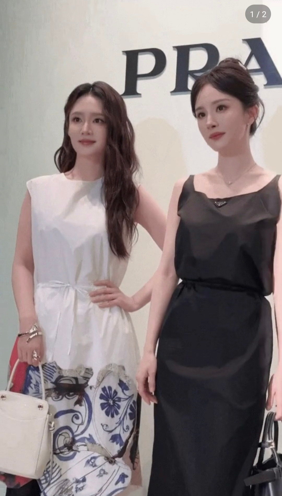 杨幂李沁Prada找最美的女孩来穿最丑的衣服
