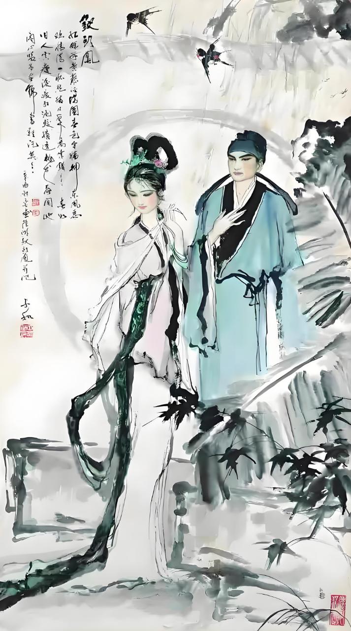 每年近百万游客涌入沈园，只为来看一眼陆游与唐婉的爱情绝唱，但这段“情深缘浅”的悲