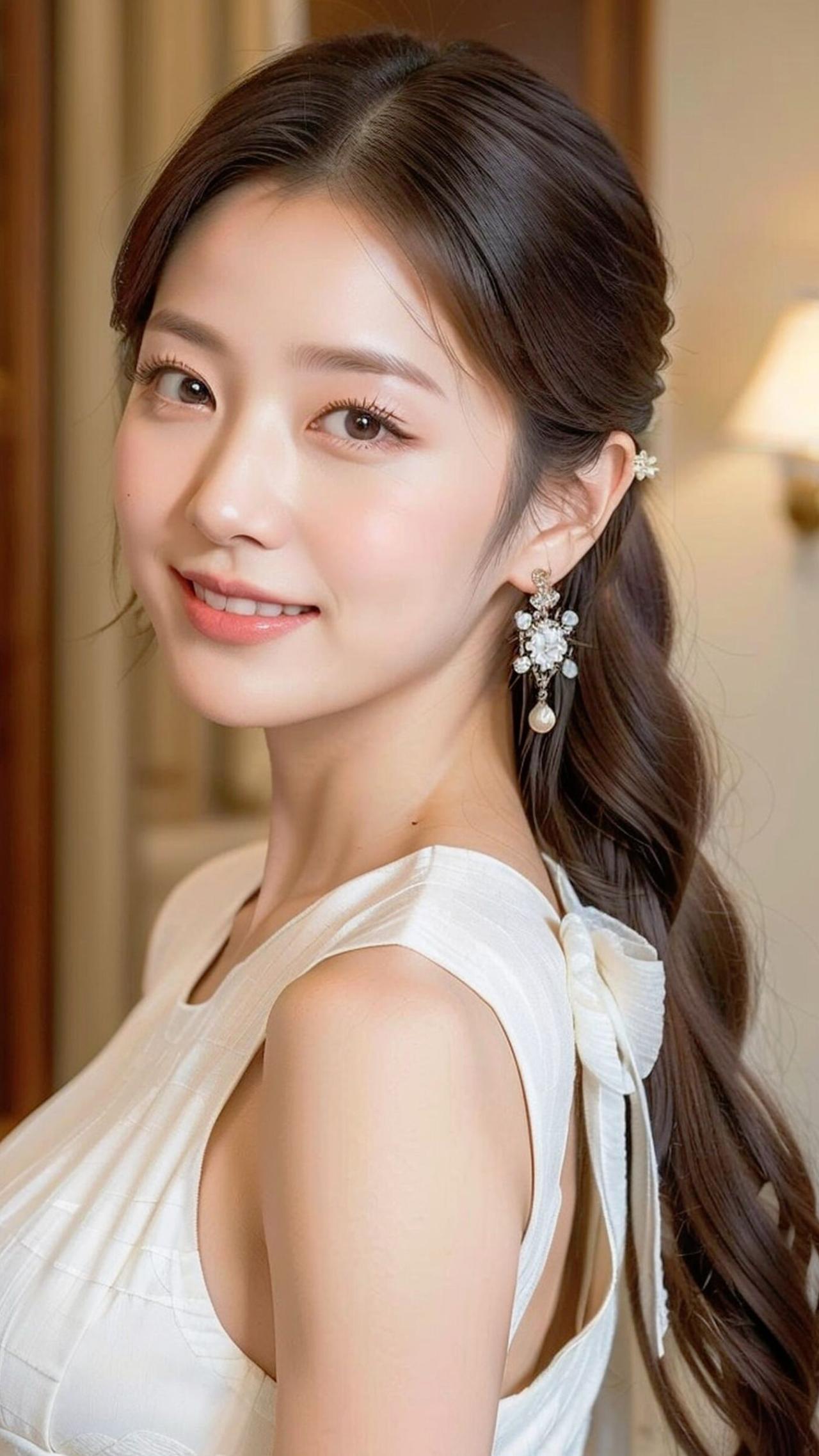 就是让你美好漂亮的小姐姐迷人的微笑美女太好看啊🌷🌷🌷💐