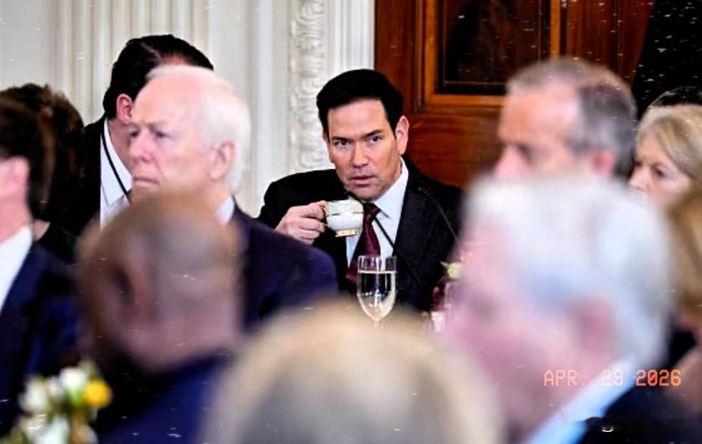 美国联合5个国家发表声明抹黑中国当地时间4月28号，美国国务卿卢比奥领头，与