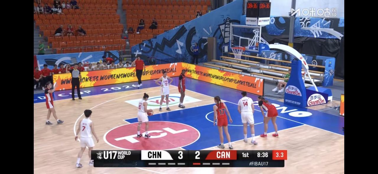 中国U17女篮的孩子们好样的，哪怕未能进四强！68:69虽然中国U17女