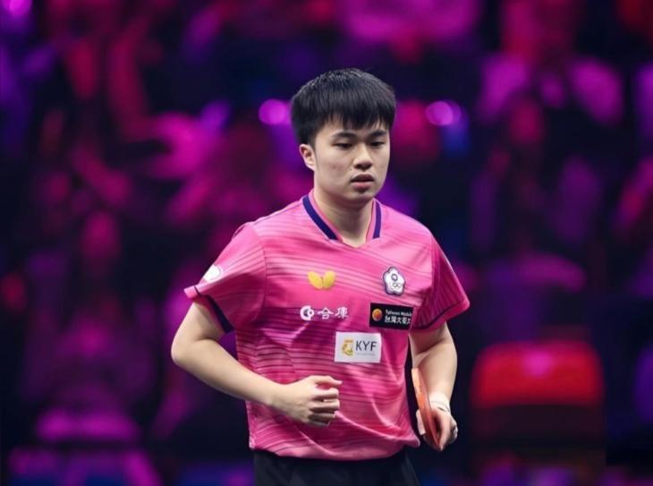 刚刚结束了一场国际乒联澳门单打世界杯男单1/4决赛，男单世界排名第7的中国台北名