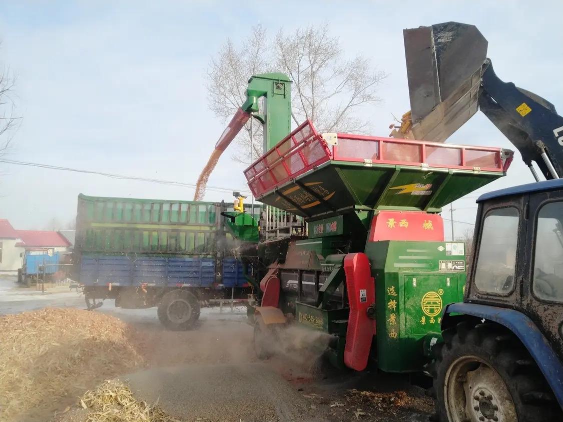 现在我真要为东北种玉米的老乡们点个大大的赞，今年卖粮有序，没有出现踩踏式售粮