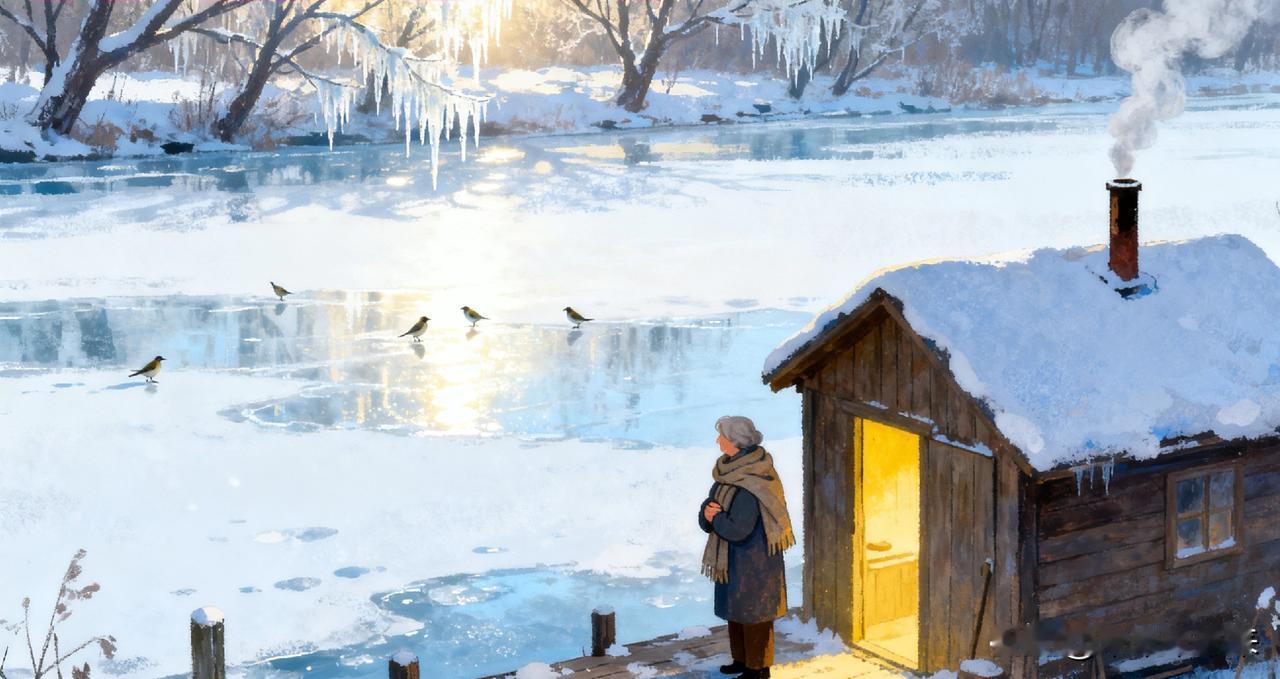 五十岁的渡口，我们都在学放手儿女的家门钥匙，终究要从我们的钥匙串上摘下来。